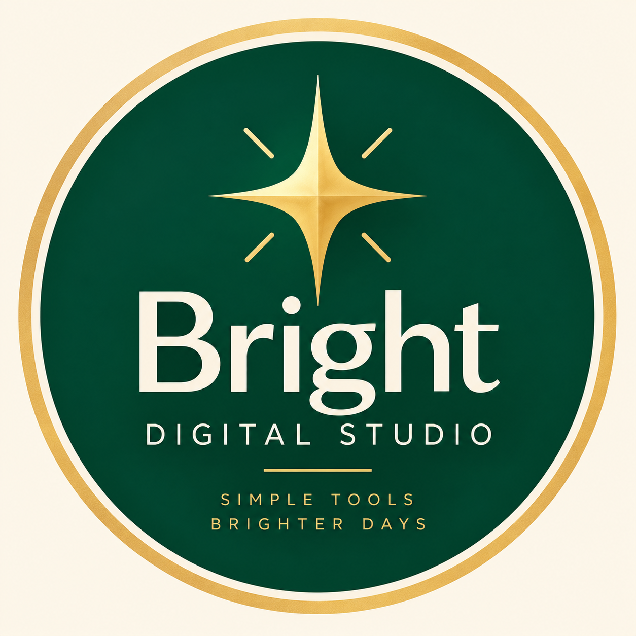 Bright Digital Studio — Simple tools, brighter days